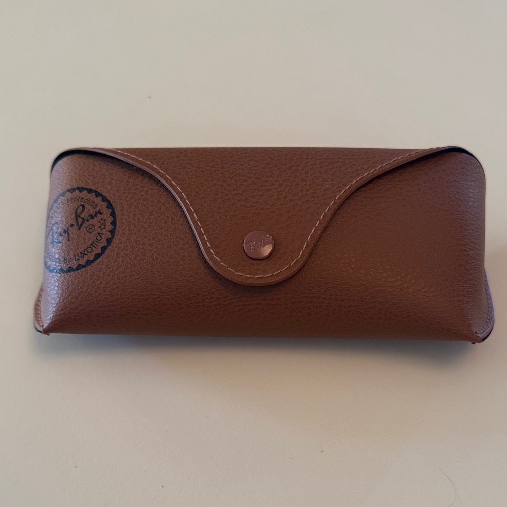 Ray-Ban Tan Sunglasses Case.